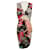 Autre Marque Robe sans manches à imprimé floral multicolore ivoire Roberto Cavalli Polyester  ref.1324220