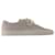 Autre Marque Kontrast Achilles Sneakers - COMMON PROJECTS - Leder - Beige  ref.1324327