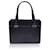 Gucci Vintage Schwarze Leder Top Griffe Tasche Handtasche Satchel  ref.1324341