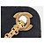 Borsa a tracolla in tessuto con catena Chanel Mademoiselle Bijoux Nero - vista 10