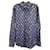 Dolce & Gabbana Printed Dress Shirt in Blue Cotton  ref.1324614