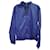 Jaqueta leve com capuz Sandro Paris em poliamida azul Nylon  ref.1324626