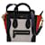 Luggage Céline Bolsa de bagagem Celine Nano em lona multicolorida e couro Multicor  ref.1324633
