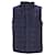 Prada Quilted Puffer Vest in Navy Blue Nylon  ref.1324644