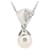 Other jewelry Mikimoto 18K Pearl Diamond Necklace Metal  ref.1324668