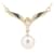 Mikimoto 18K Pearl Diamond Necklace Metal  ref.1324682