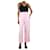Jacquemus Pink high-rise wide-leg trousers - size UK 8 Viscose  ref.1324746
