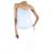 Max Mara Blue satin cami top - size UK 6 Acetate  ref.1324757