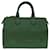 Louis Vuitton Speedy 25 Green Leather  ref.1324873