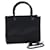 GUCCI Bamboo Hand Bag Leather 2way Black 002 1016 Auth ep3862  ref.1324947