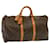 Louis Vuitton Monograma Keepall 50 Boston Bag M41426 Autenticação de LV 69767 Lona  ref.1324955