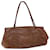 Miu Miu Shoulder Bag Leather Brown Auth bs13190  ref.1325027