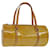 LOUIS VUITTON Monogram Vernis Bedford Hand Bag Beige M91006 LV Auth bs13340 Patent leather  ref.1325063