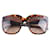 Stella Mc Cartney Óculos de sol castanhos Marrom Plástico  ref.1325126
