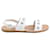 Prada Zapatos sandalias de cuero. Blanco  ref.1325129