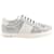 Valentino Leather sneakers Silvery  ref.1325132