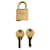 Brand new Hermès padlock Gold hardware Steel  ref.1325142