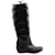 Moncler Snow boots Black Cloth  ref.1325183