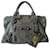 Balenciaga Agneau Giant Brogues Hardware Grey City Bag Leather  ref.1325298