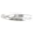 Anello Burberry in platino e diamanti con logo Anello in metallo in condizioni eccellenti  ref.1325362