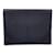 Yves Saint Laurent Bolsa tipo clutch de couro preto vintage com logotipo YSL  ref.1325375
