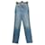 Autre Marque GRLFRND  Trousers T.US 24 cotton Blue  ref.1325484