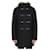 Dior Luxurious Felted Wool Duffle Coat Black Polyamide  ref.1325542