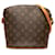 Louis Vuitton Brown Monogram Drouot Leather Cloth  ref.1325559