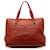 Loewe Red Anagram Leather Handbag Pony-style calfskin  ref.1325646