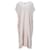 Iro V-neck Midi Dress in White Viscose Cellulose fibre  ref.1325738