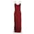Robe longue à bretelles Nili Lotan en soie rouge  ref.1325882