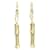 gucci 18K Bamboo Dangle Earrings  Earrings Metal in  ref.1325963