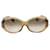 Louis Vuitton Gafas de sol degradadas doradas Dorado Acetato  ref.1325978