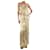 Autre Marque Brown strapless snake print dress - size UK 8  ref.1326003