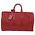 Louis Vuitton Keepall 45 Red Leather  ref.1326035