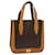 Céline CELINE Macadam Canvas Hand Bag PVC Brown Auth 69735  ref.1326111
