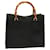GUCCI Bamboo Tote Bag Leather Black 002 1095 0260 Auth ep3725  ref.1326123