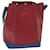 Bolsa de ombro LOUIS VUITTON Epi Noe bicolor vermelho azul M44084 LV Auth bs13230 Couro  ref.1326125