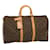 Louis Vuitton Monograma Keepall 50 Boston Bag M41426 Autenticação de LV 68881 Lona  ref.1326144