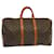 Louis Vuitton Monogram Keepall 50 Boston Bag M41426 LV Auth 69033 Cloth  ref.1326156