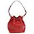 LOUIS VUITTON Epi Petit Noe Shoulder Bag Red M44107 LV Auth ar11584b Leather  ref.1326246