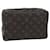 Louis Vuitton Monogram Trousse Toilette 23 Clutch Bag M47524 LV Auth yk11524 Cloth  ref.1326253