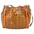 MCM Drawstring Bucket Bag Cognac Orange Shoulder Bag Crossbody Bag  ref.1326283