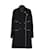 Chanel 9K$ CC Buttons Black Tweed Coat Dress  ref.1326299
