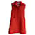 Pierre Cardin Dresses Red Orange Wool  ref.1326305
