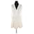 Maje White dress Polyamide  ref.1326318