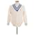 Lacoste Woolen sweater Cream  ref.1326322