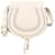Chloé White Large Marcie Leather Crossbody Bag Beige  ref.1326437