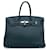 Birkin Hermès HERMES HandbagsLeather Blue  ref.1326456