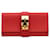 Hermès HERMES PochettePelle Rosso  ref.1326459